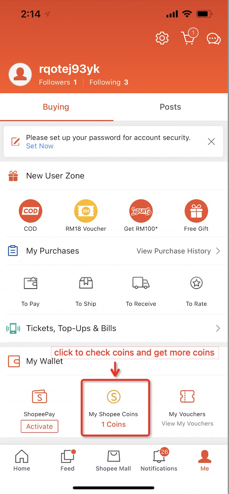 how to use shopee coins check coins and get more coins