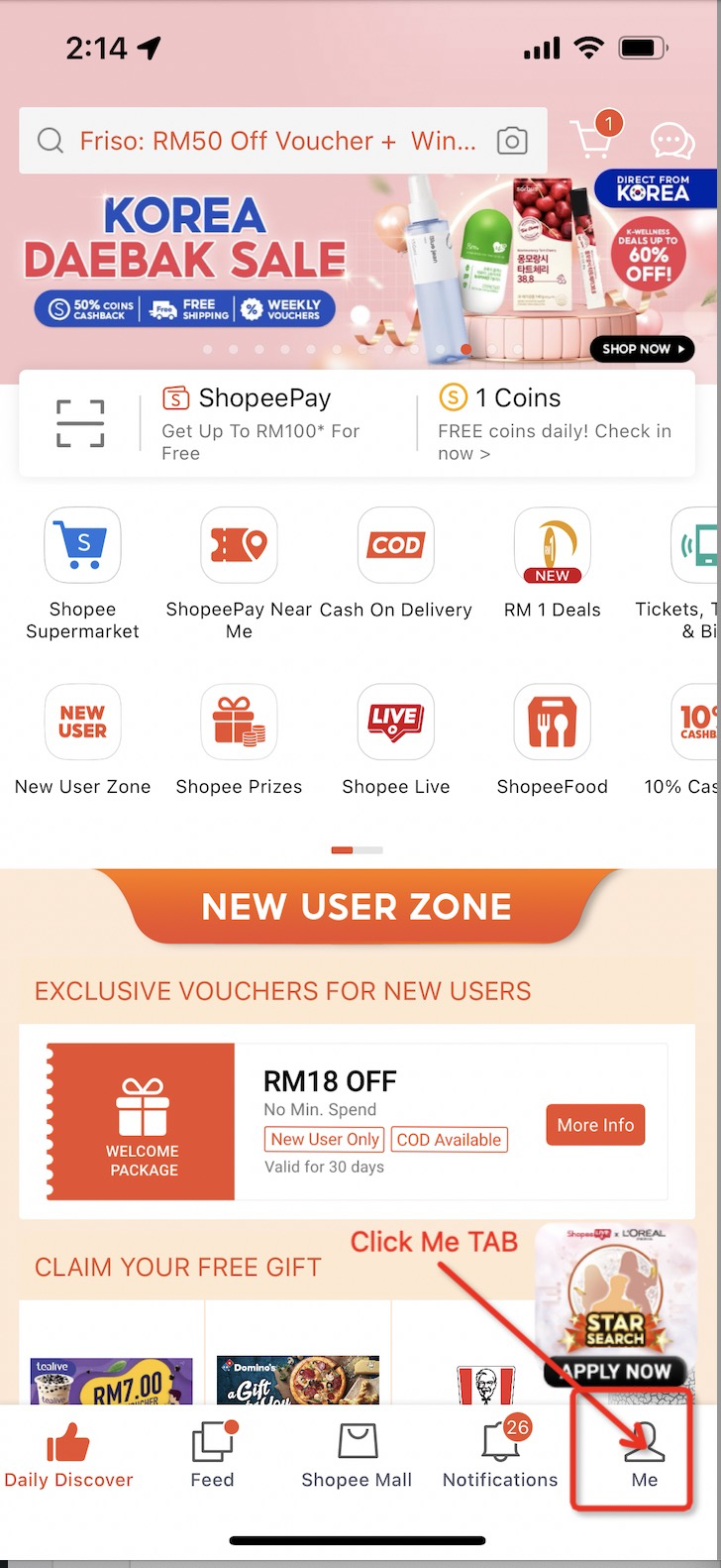 how to use shopee coins go to shopee me