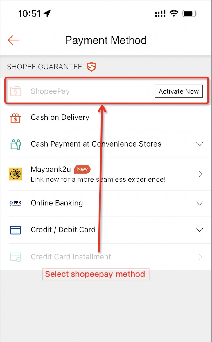 how to use shopee refund money