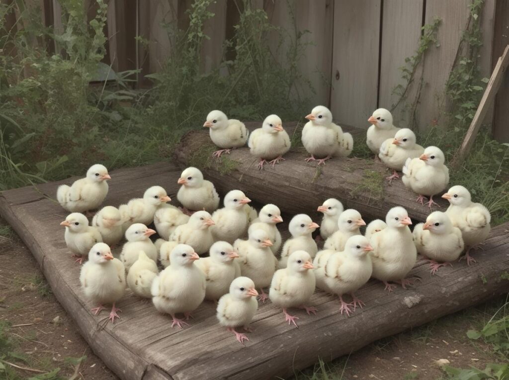 A_group_of_newly_hatched_chicks_cuddlin
