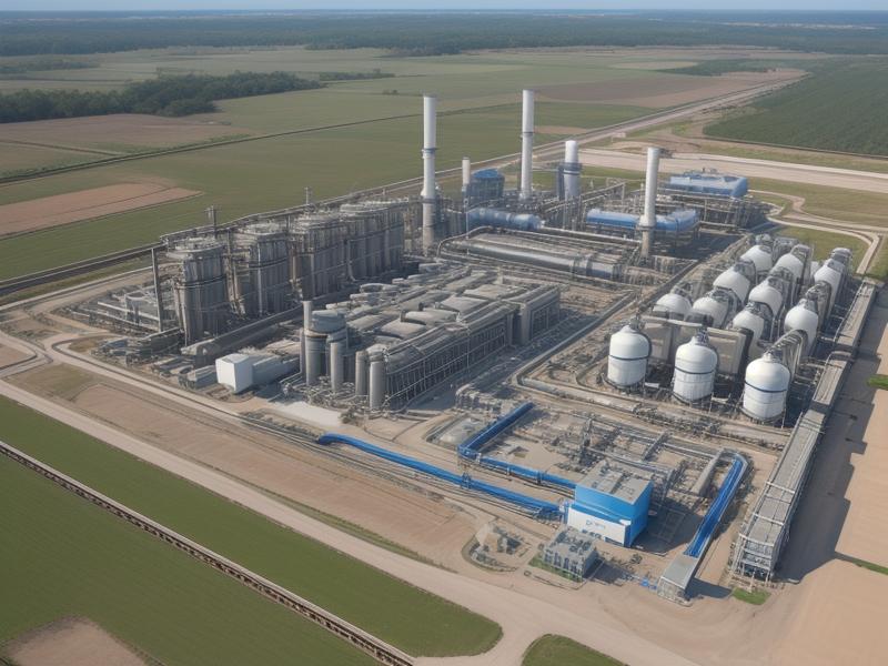 Large-scale hydrogen fuel power plant in operation