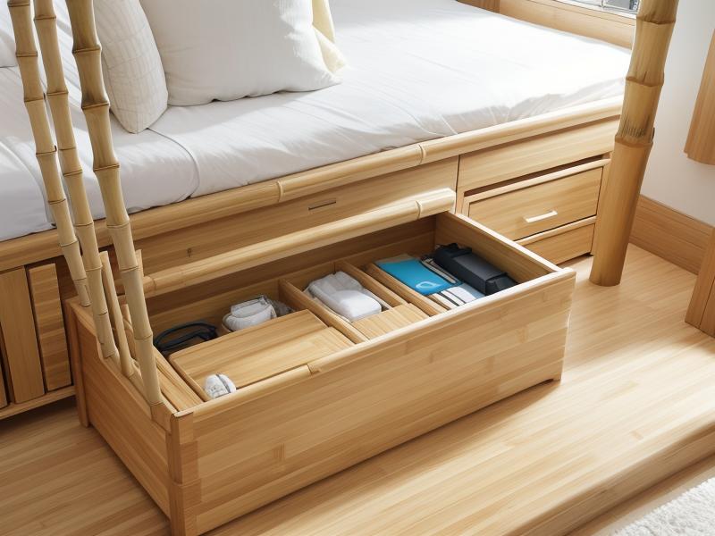Maximize your storage space with bamboo underbed storage
