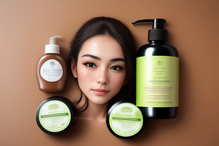 A collection of eco-friendly beauty and personal care products.