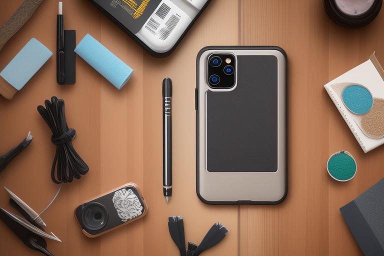 A comparison of different DIY phone case materials highlighting their features.