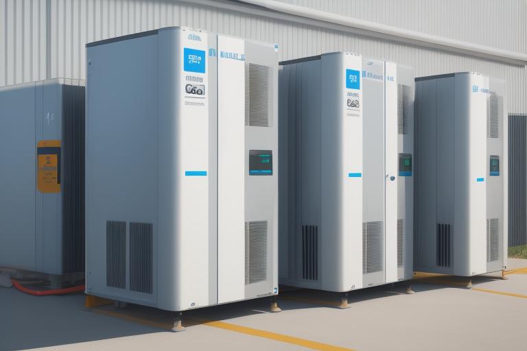A graphic illustration of Qcells’ newly launched energy storage solution.