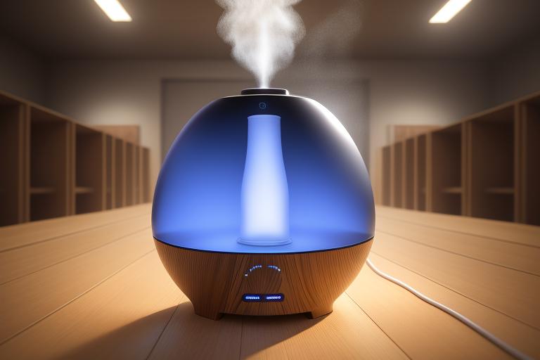 A large aroma diffuser in a large space