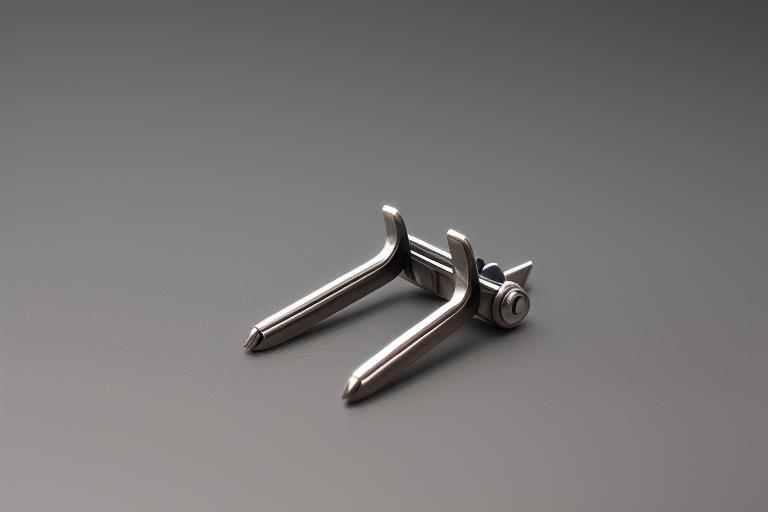 A simple yet stylish minimalist metal claw clip.