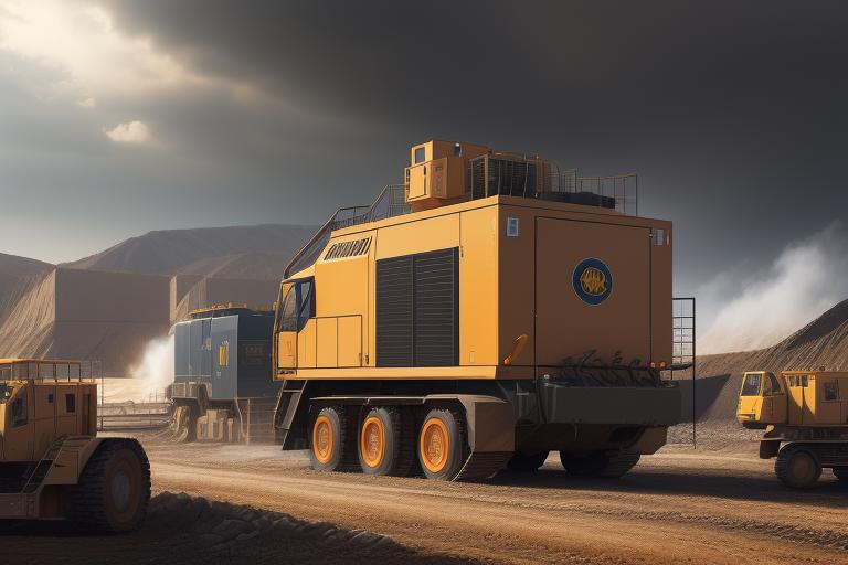 An eco-friendly mining machine that reduces environmental impact