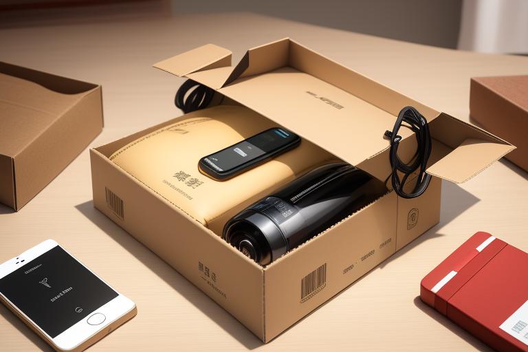 An elegant box for smartphone designed by Shenzhen YUTO Packaging Technology
