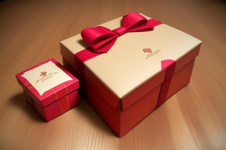 Custom shaped gift boxes