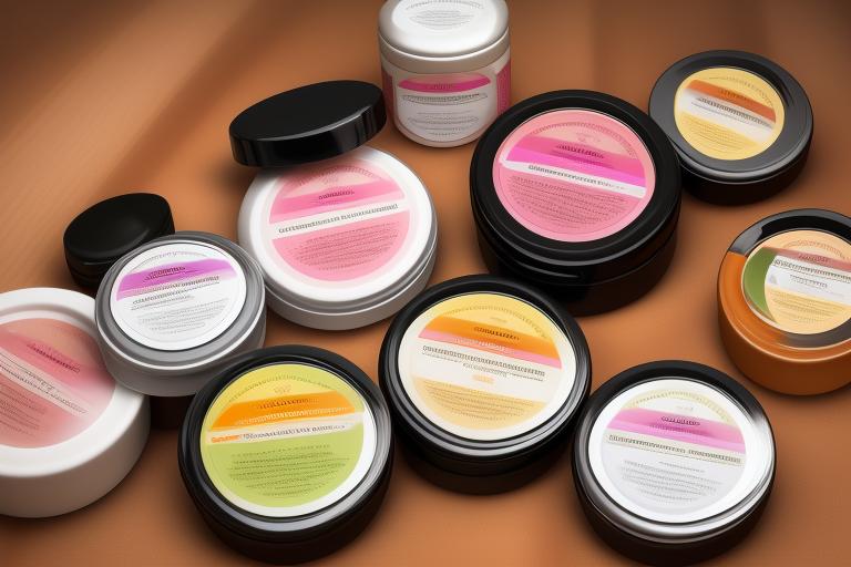 Customised body care products catering to different skin types