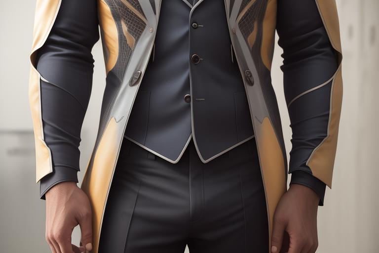 Deconstructed suits with unique