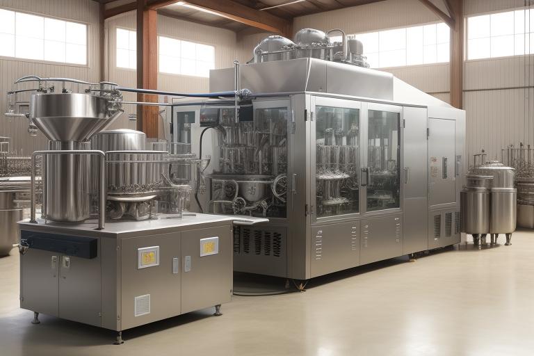 Food and beverage machinery made of sustainable