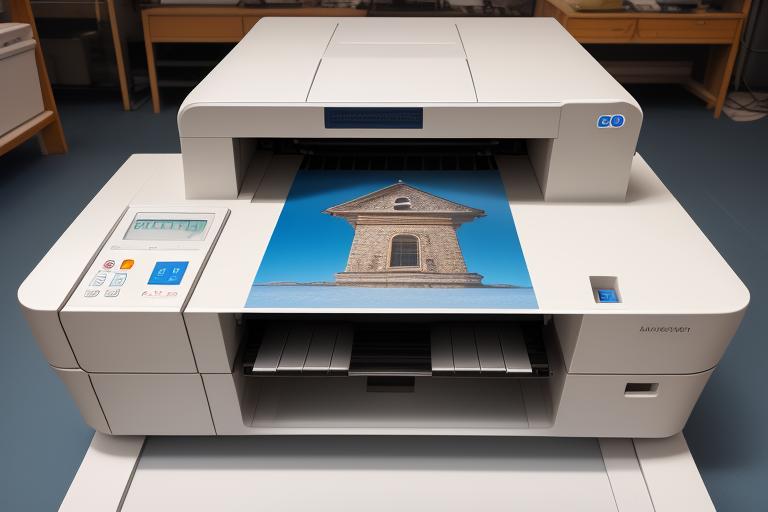 Inkjet printer printing high-quality images