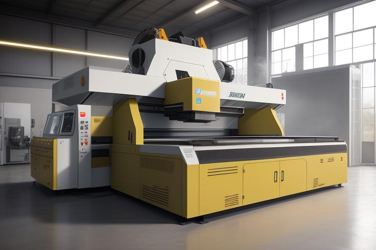 Laser cutting machines by Bystronic
