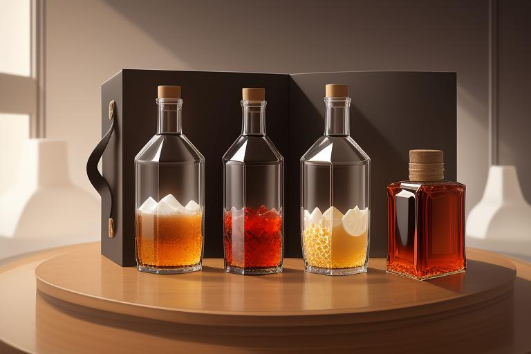 Luxury glass packaging for premium products