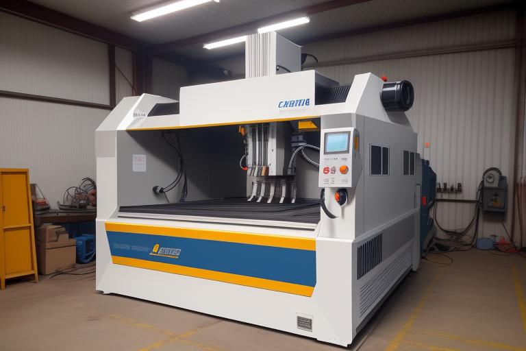 Stand-alone CNC system ready for operation