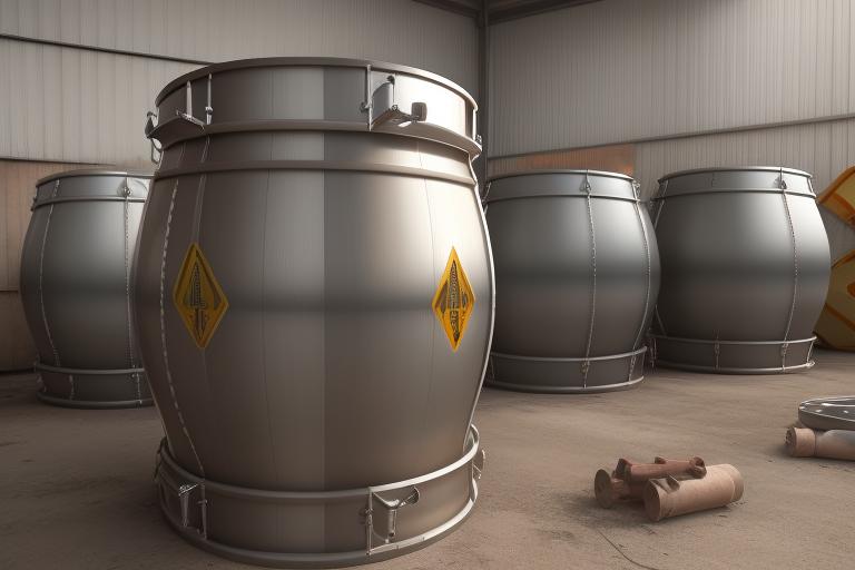 Strong and durable steel drums for hazardous materials
