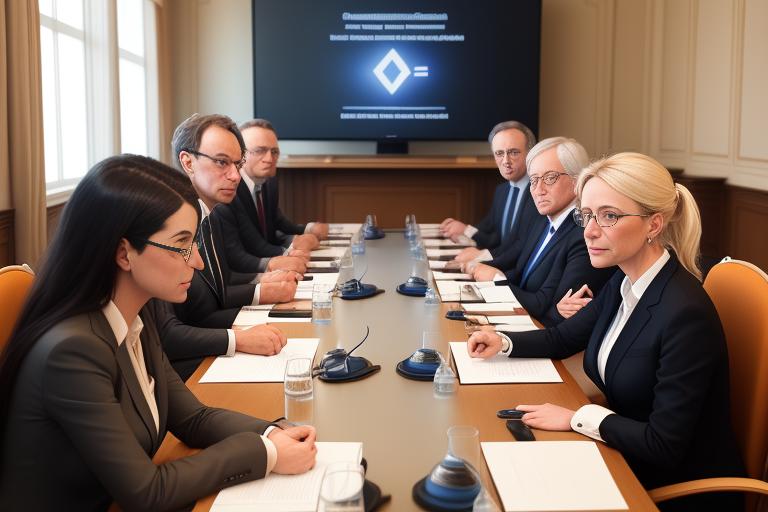 The European Energy Council in a meeting