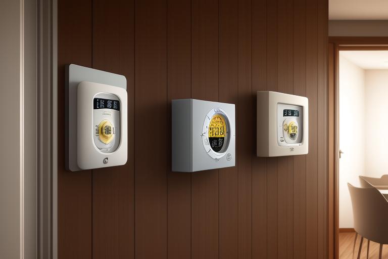  thermostats displayed